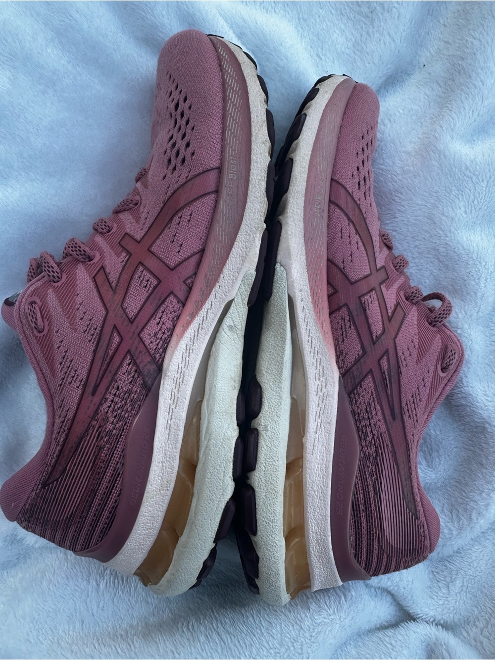 ASICS Gel-Kayano 28 Women's Mauve/Pink Running Sneakers - Picture 7 of 13
